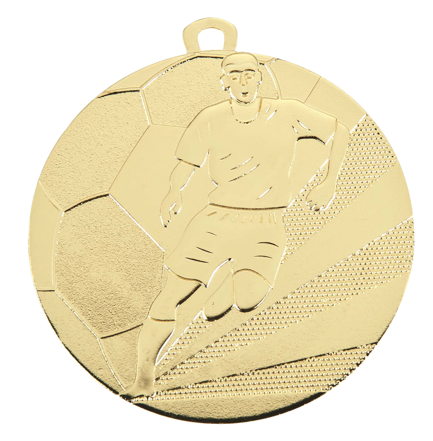 Voetbal Medaille 70mm (D118A) - Medailles Online