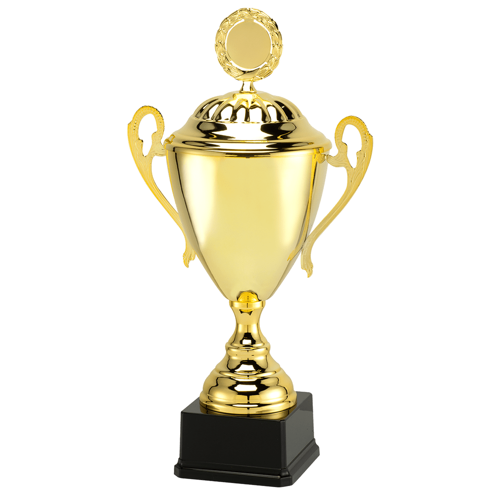 Trofee goud met deksel