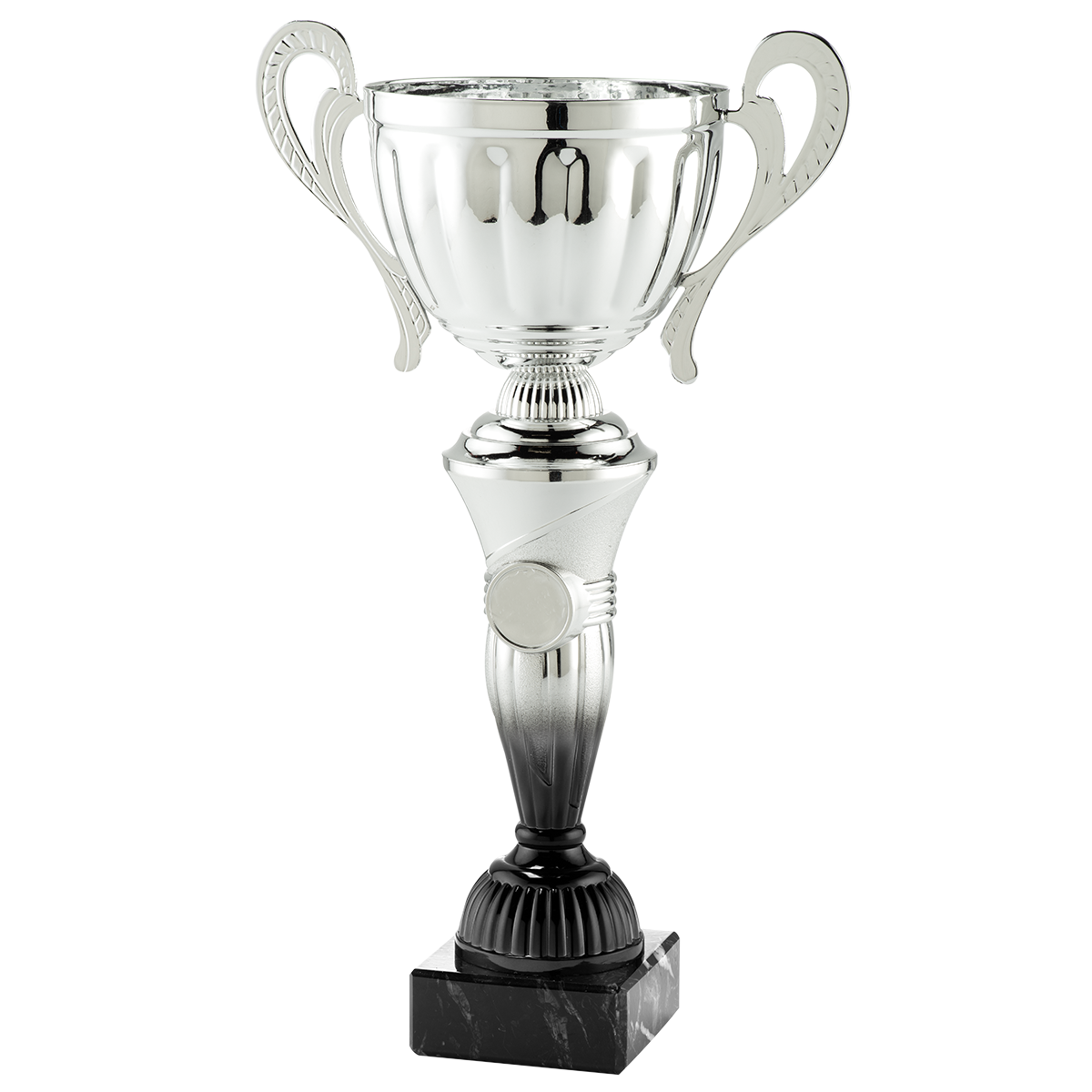 Trofee zilver/zwart
