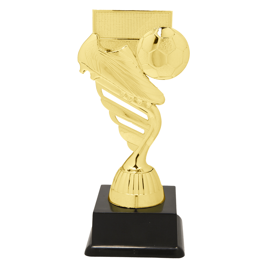 Voetbal trofee golden goal