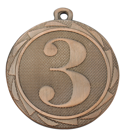 Nummers 1,2 en 3 Medaille 45mm (BS.ME101) - Medailles Online