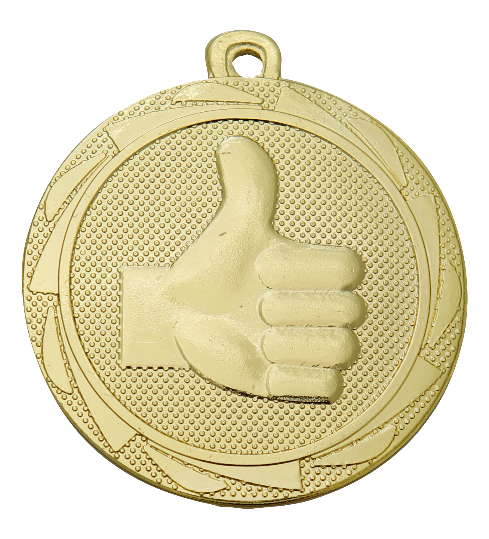 Duim omhoog Medaille 45mm (BS.ME108) - Medailles Online