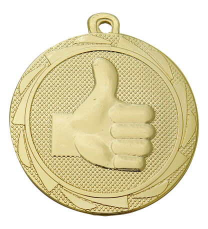 Duim omhoog Medaille 45mm (BS.ME108) - Medailles Online