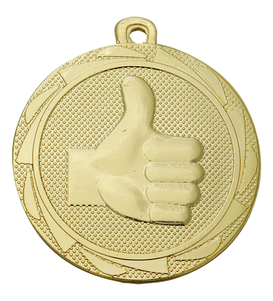 Duim omhoog Medaille 45mm (BS.ME108) - Medailles Online