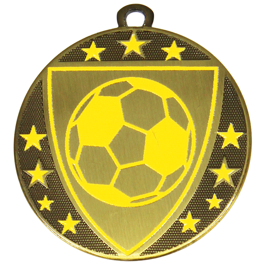 Voetbal Medaille  50mm (DI5015.12)