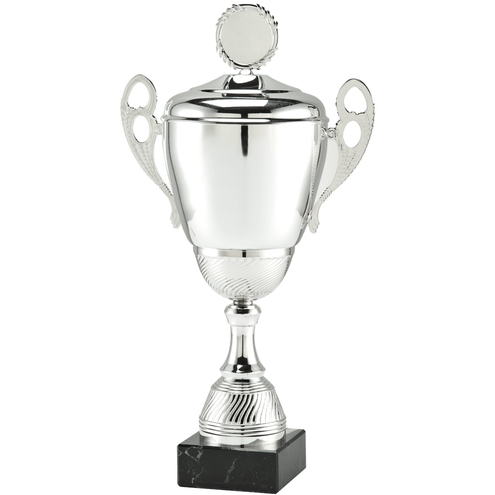 Trofee zilver met deksel