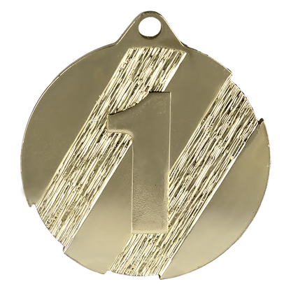 Gouden medaille 50mm goud zilver brons 1e 2e 3e plaats met lint personaliseerbaar