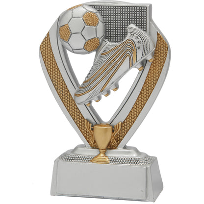 Voetbal Resin Trofee met Voetbalschoen